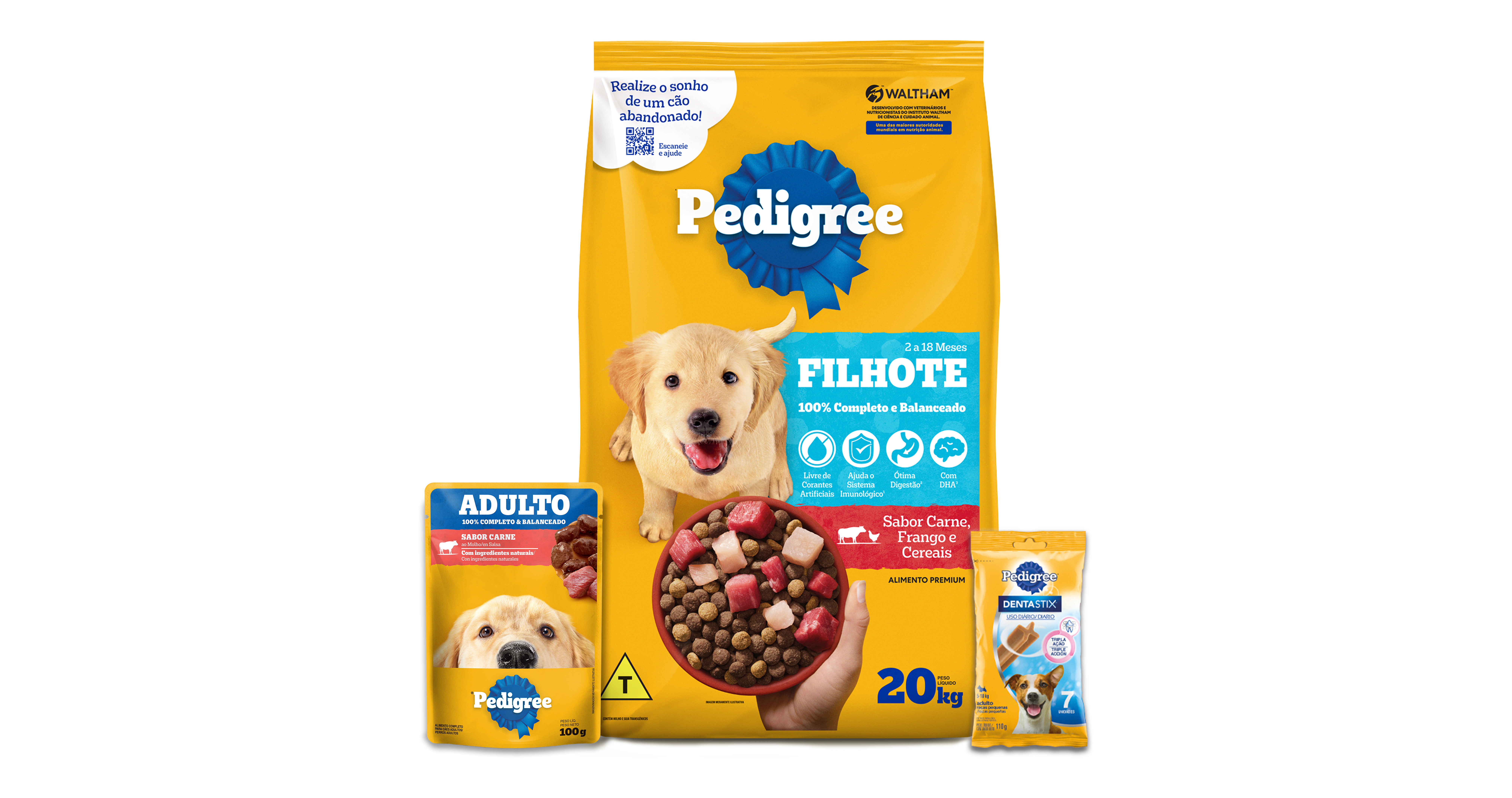 PEDIGREE® Linha de produtos