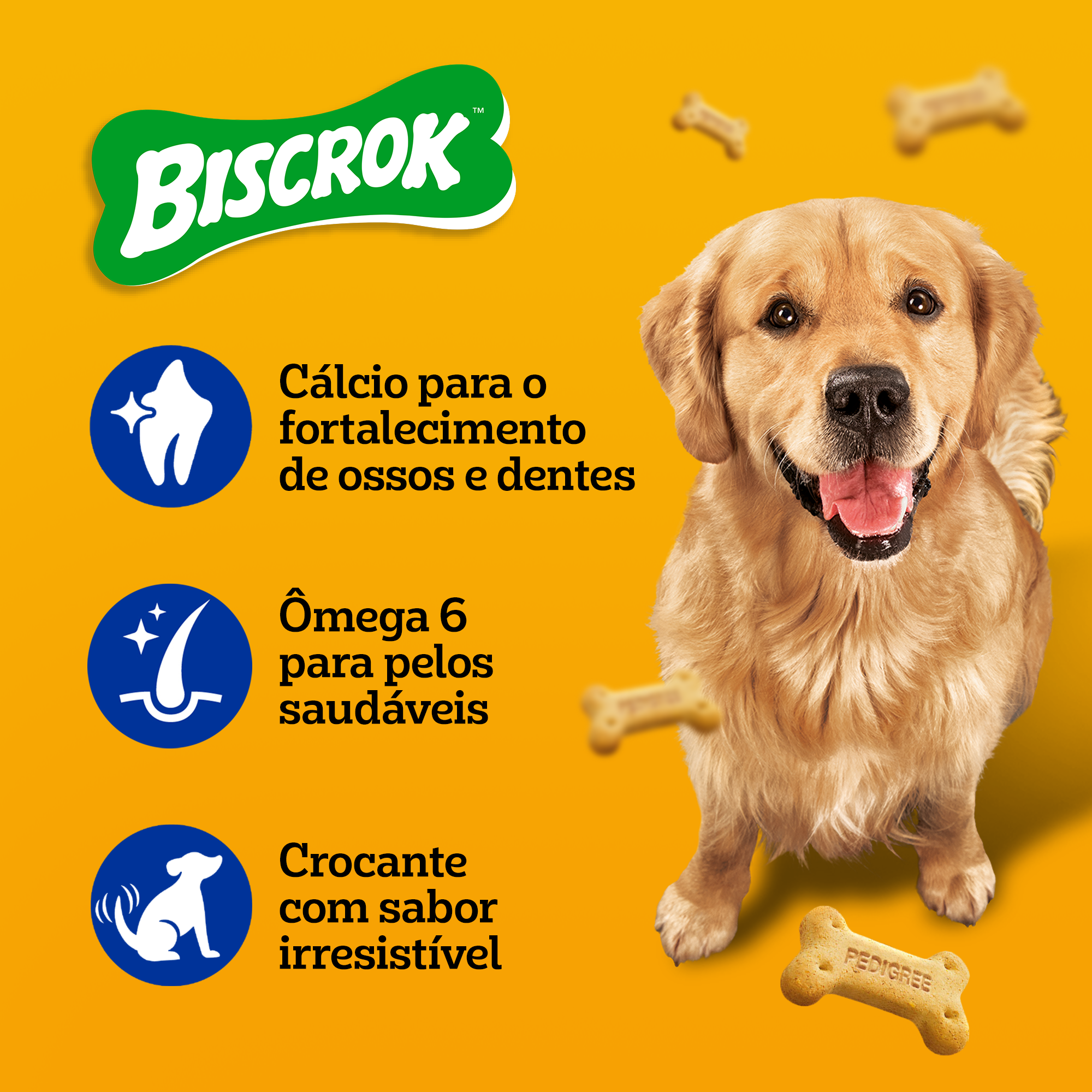 PEDIGREE® Biscrok adulto multi sabor