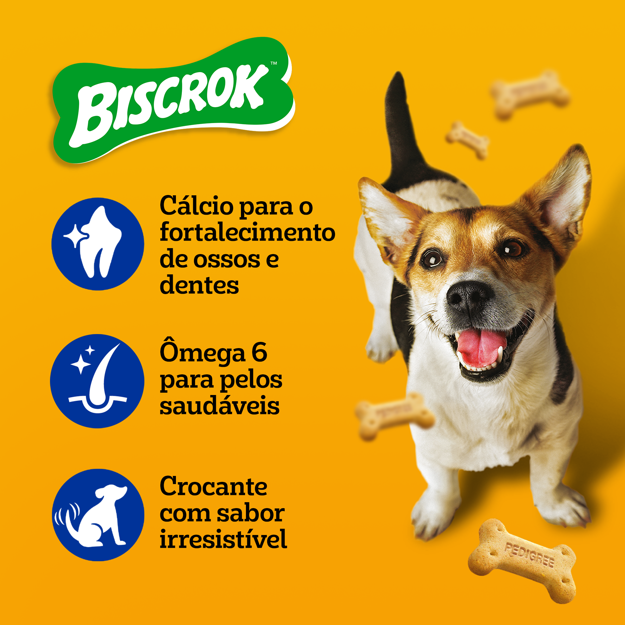 PEDIGREE® Biscrok adulto raças pequenas