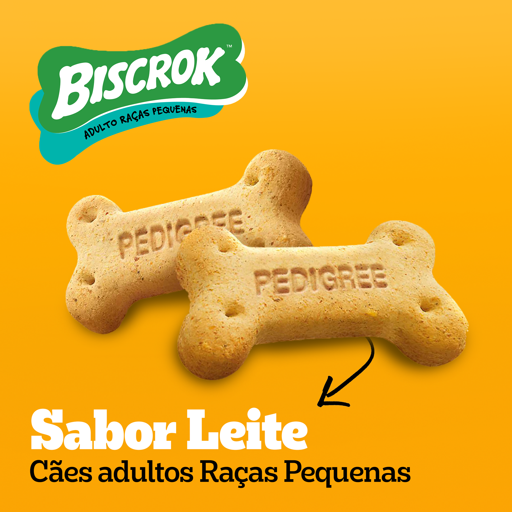 PEDIGREE® Biscrok adulto raças pequenas