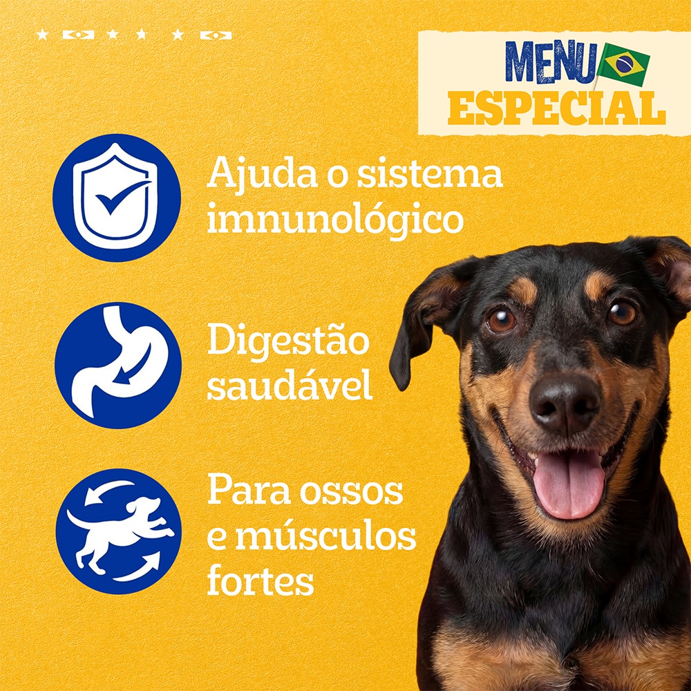 Ração Úmida Pedigree Caramelo Sachê Peixada Adulto 70g