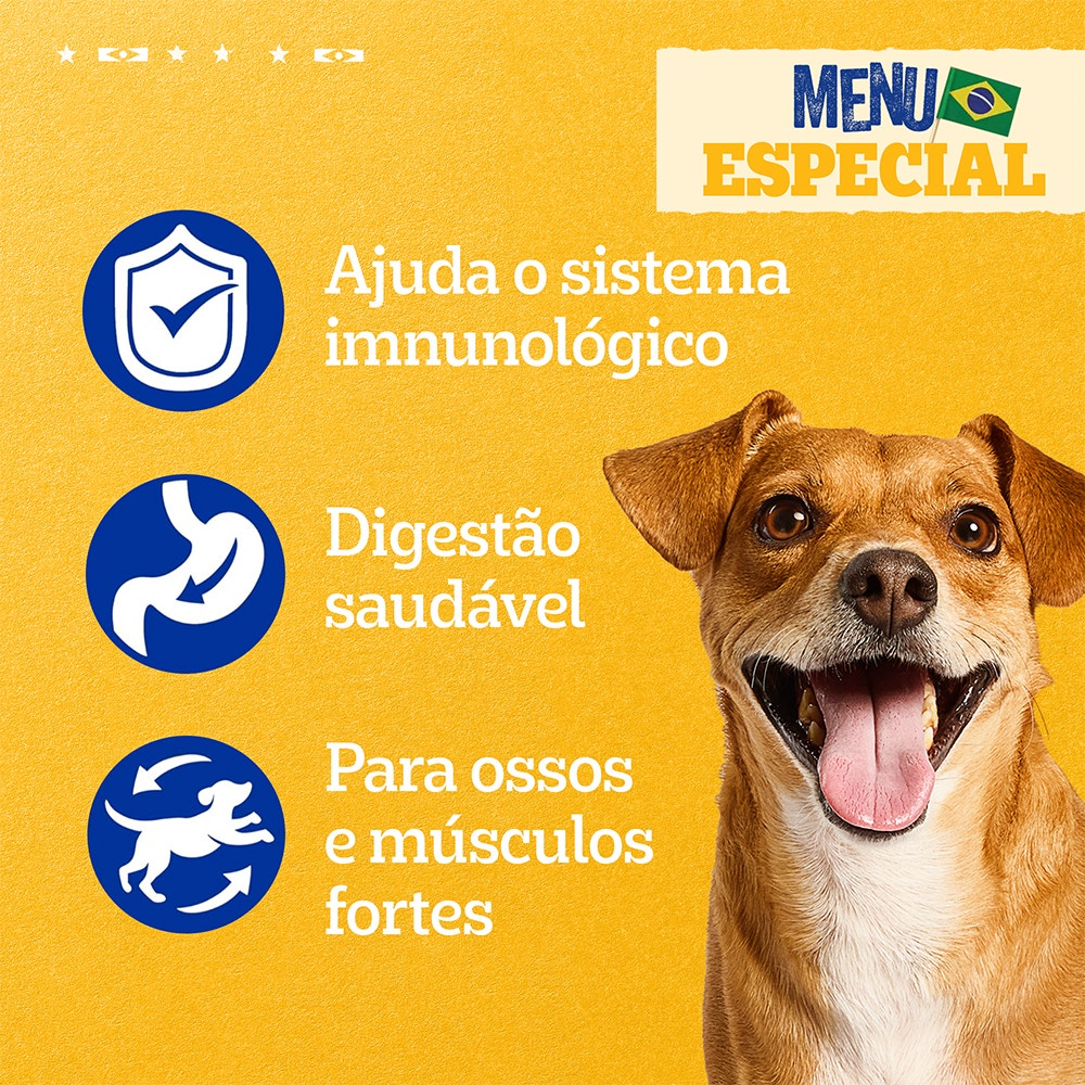 Ração Úmida Pedigree Caramelo Sachê Picadinho Adulto 70g