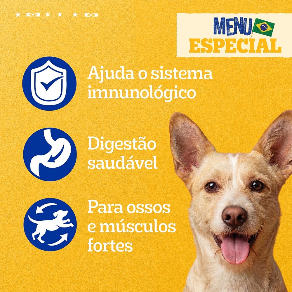 Ração Úmida Pedigree Caramelo Sachê Lombinho Adulto 70g