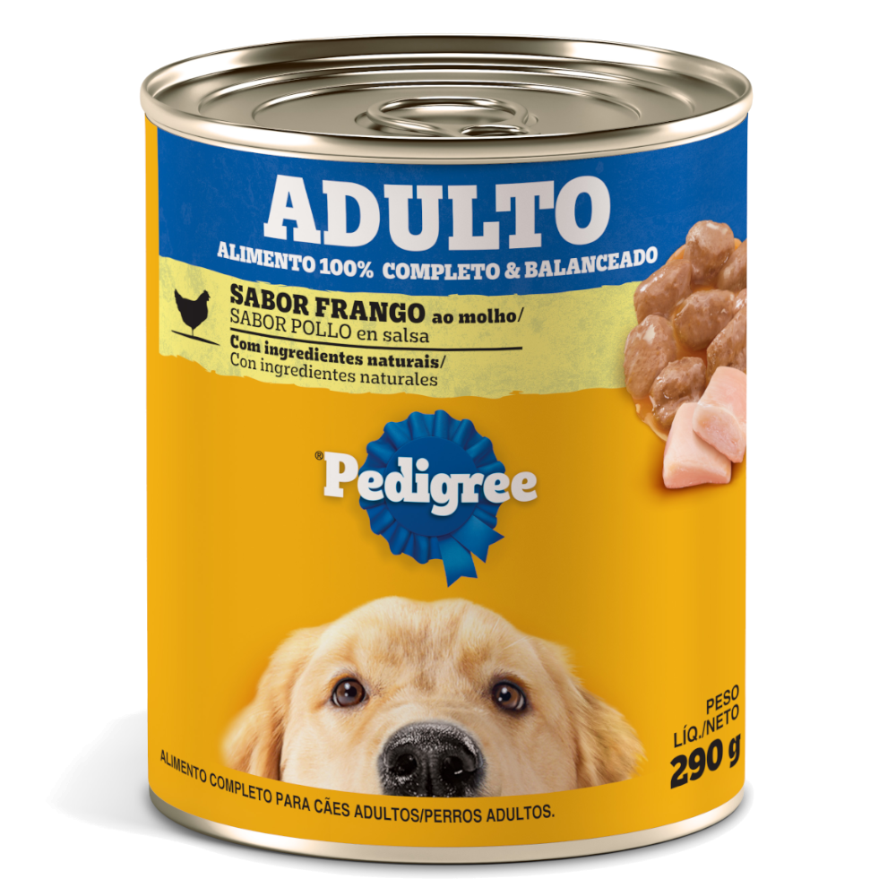 PEDIGREE® Lata Adulto Sabor Frango Ao Molho