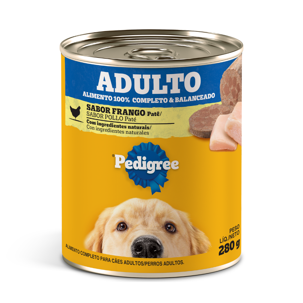 PEDIGREE® Lata Adulto Sabor Frango Patê