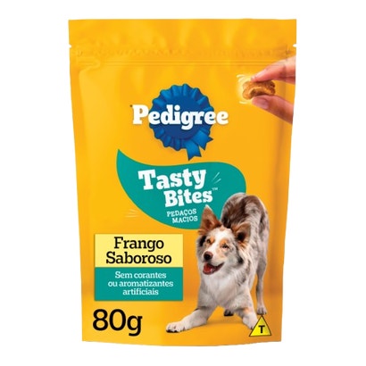 PEDIGREE® Tasty Bites Adulto Sabor Frango Saboroso